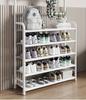 Multi-Layer Floor-Standing Shoe and Clothing Rack: Entryway Organizer