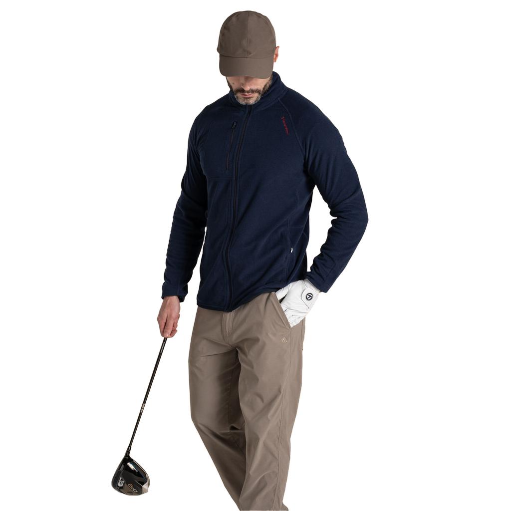 CRAGHOPPERS Mens Bromsgrove Nosilife Full Zip Golf Fleece Jacket