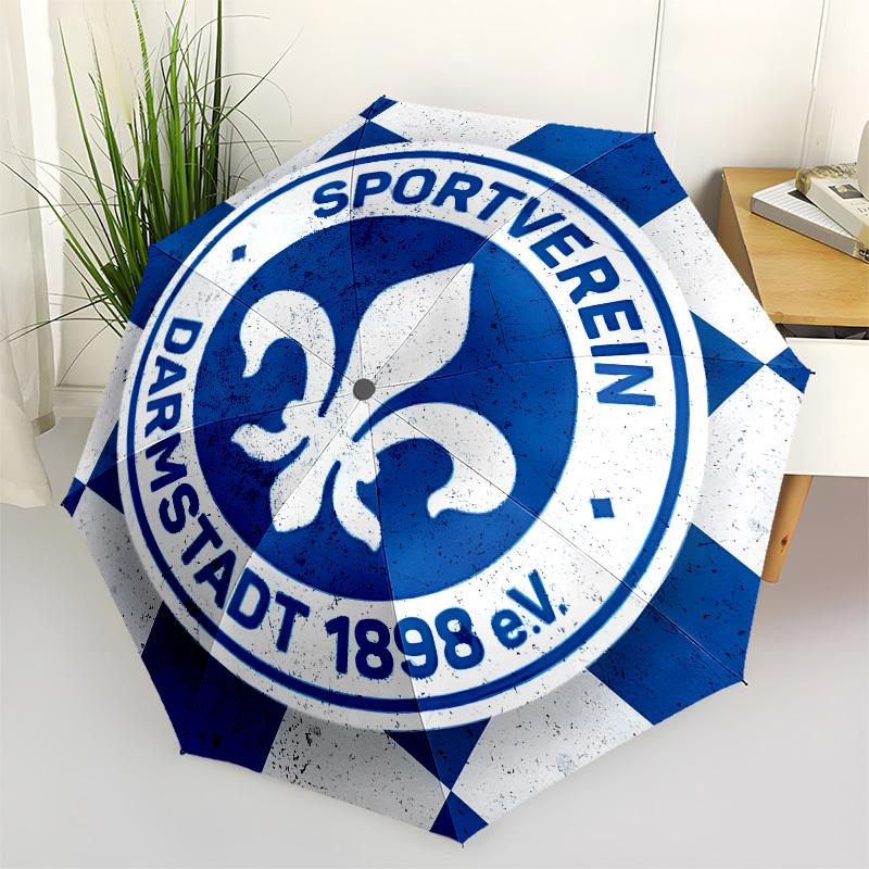 

Sportverein Darmstadt 1898 e.V. Automatic Opening and Closing, 8 rib Structure Portable Umbrella, Suitable for Men and Women in All Seasons