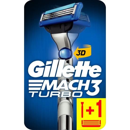 

Бритва Gillette Mach3 Turbo + запасные лезвия