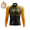 Men's Cycling Long Jackets Thermal Fleece Warm Lightweight Jerseys Camiseta Termica Hombre Invierno  Winter Velvet Warm Cycling Clothing Suit Set
