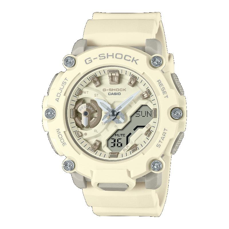 Casio G-SHOCK Men s Resin 200M Water Resistant Digital Shock Resistant Quartz Watch GMA-S2200-7A белый