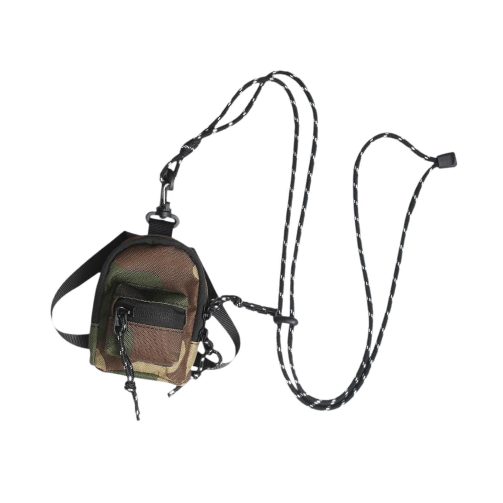 

Mini Crossbody Bag Shoulder Bag Zipper Purse Gift Pocket Neck Pouch Travel Neck Wallet for Phone Glasses Walking Camping Outdoor