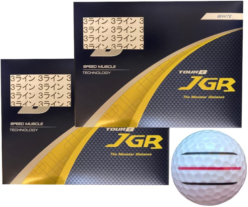 

Модель Bridgestone TOUR B JGR 2025 с 3 линиями Дюжина белых с 3 [Линия Happiraki_Golf] (2 линии)