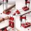 Adjustable Woodworking Drill Locator Hole Punch Template Tool for Precise Drilling and Punching in Furniture Making and DIY