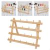 Sewing Thread Organizer Wall Mount Spool Holder for Embroidery Hobbyists