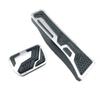 For LiXiang L7 2023 2024 Aluminum Rubber Accelerator Brake Pedal Non-Slip Sleeve Left Foot Rest Pad Luxury Interior