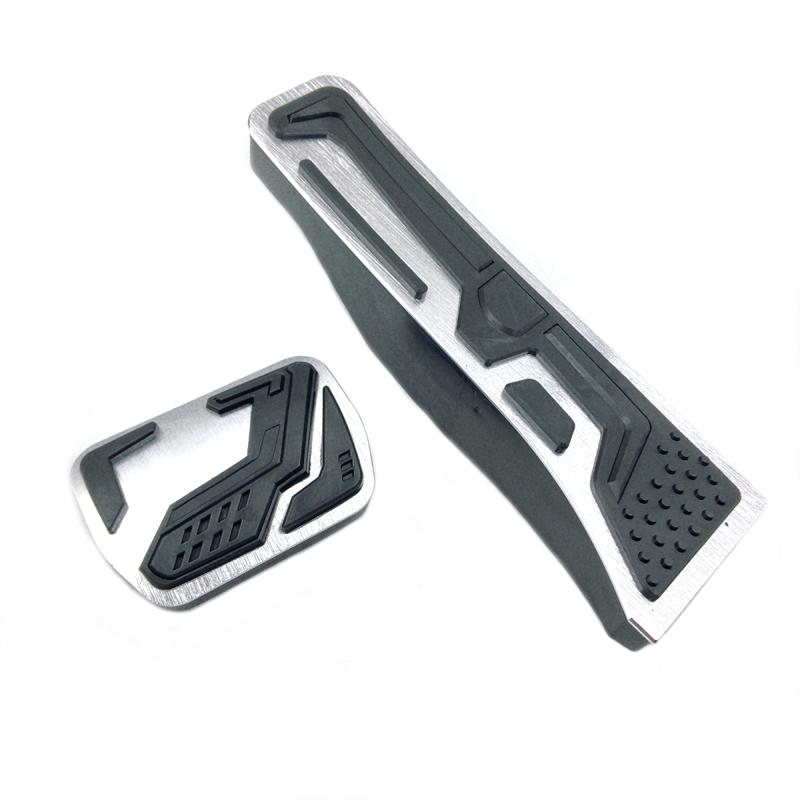 For LiXiang L7 2023 2024 Aluminum Rubber Accelerator Brake Pedal Non-Slip Sleeve Left Foot Rest Pad Luxury Interior