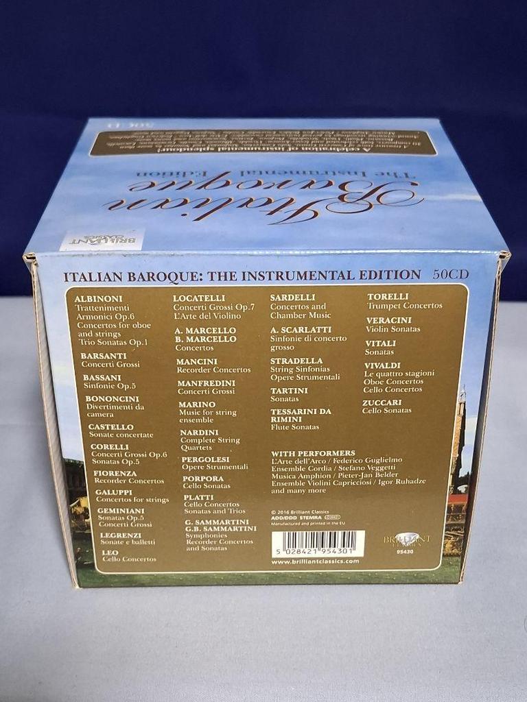 [USED] Italian Baroque Instrumental Box (50CD)