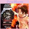 One Piece Childrens Cartoon Digital Wristwatch With Night Light For Kids And Teens