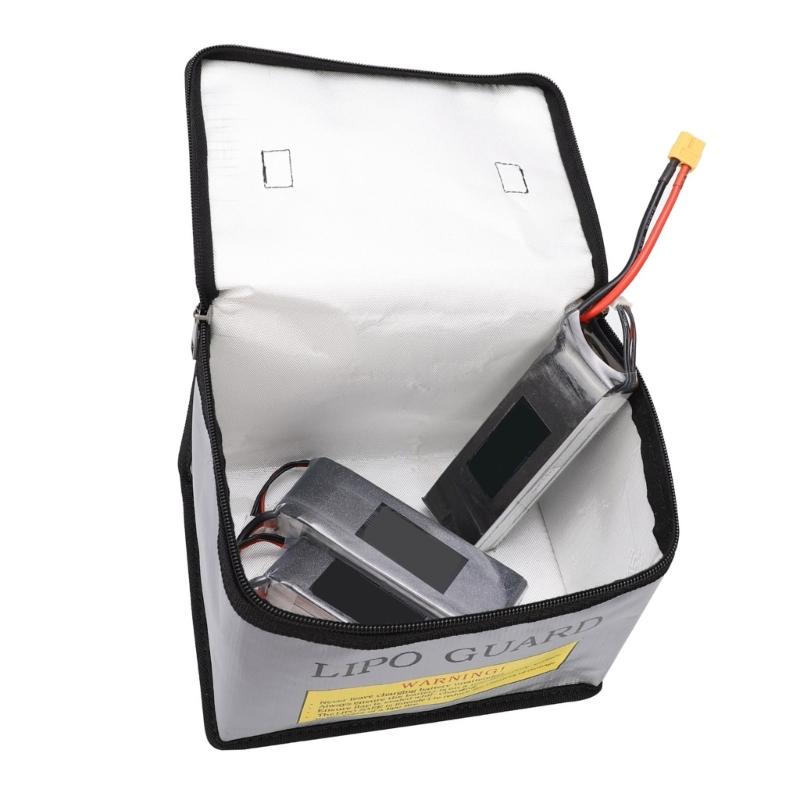 Battery Storage Bag Case Fireproof and Explosions Resistant for Added Safety During Charging