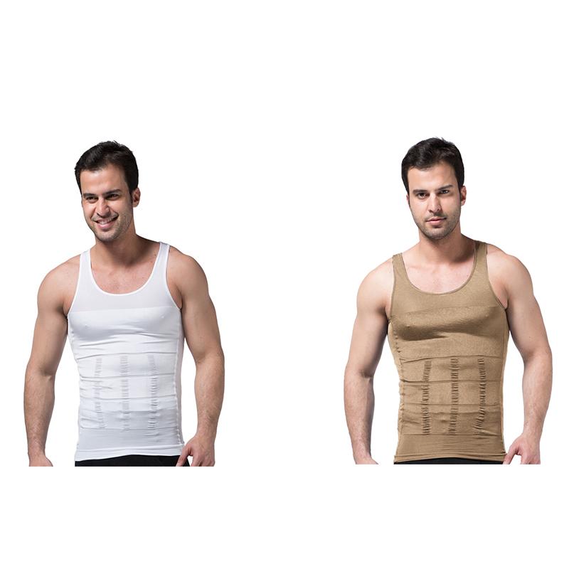 Pánský korzet Body Hubnutí Tvarování bříška Běžecká vesta Břicho Pas Podpásová košile Černá Tvarované prádlo Spodní prádlo Košile do pasu Běžecká vesta