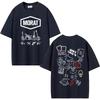 2027 Cool Band Morat Yem Album Stampa Grafica Magliette Unisex WoUnisex Moda Hip Hop Streetwear Maglietta Alta Qualità Casual 100% Cot