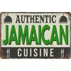 Tin Sign Wall Art Vintage Metal Retro Kitchen Decor Pub Bar 8x12 Inch Jamaica