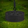 Hohle Mückenspiralenablage mit Deckel Mückenabweisende Räucherbox Metall Tragbare Mückenabweisende Box für Outdoor-Camping