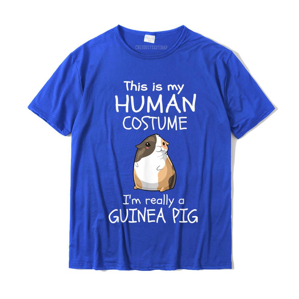 This is My HuUnisex Costume Im Really a Guinea Pig Halloween TShirt Tops T Shirt Funny Printed Cotton Young T Shirts Camisa