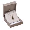 Stainless Steel Letter Pendant Clavicle Chain Necklace for Women - European & American Style