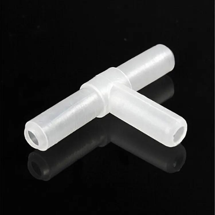 HOT! 10pcs Plastic Aquarium Air Tee Joints T 3 Ways Joints T-junction Fish Tank Air Pump Line Tubing Pipeline Connectors