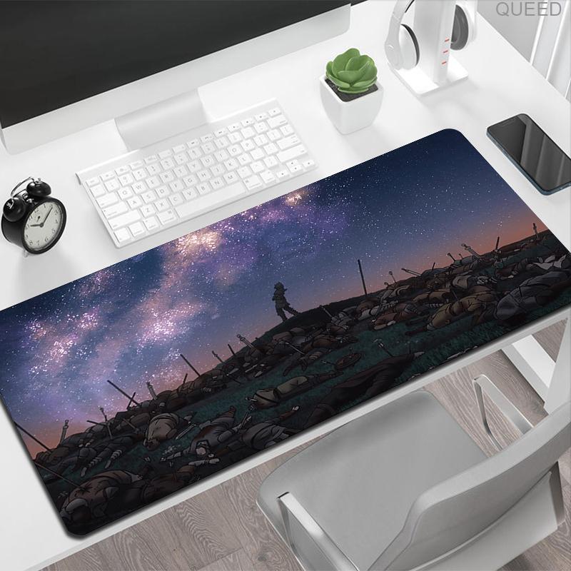 Großes Mauspadd Vinland Saga Mauspadd Gaming Groß Xxl Gamer Tastatur Mausmatte Schreibtischschutz Zubehör Computer PC Schreibtische Unterlagen