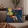 The O-Offspring Band Pillow Case Comfort Sofa Bed Silky Elegant Invisible Zipper Custom Decorative Cushion Cover