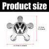 4pcs 135mm Car Wheel Center Cap Hub Covers Badge For VW Golf Passat Tiguan Polo Jetta Beetle Scirocco 3D Premium Plus Value Pack