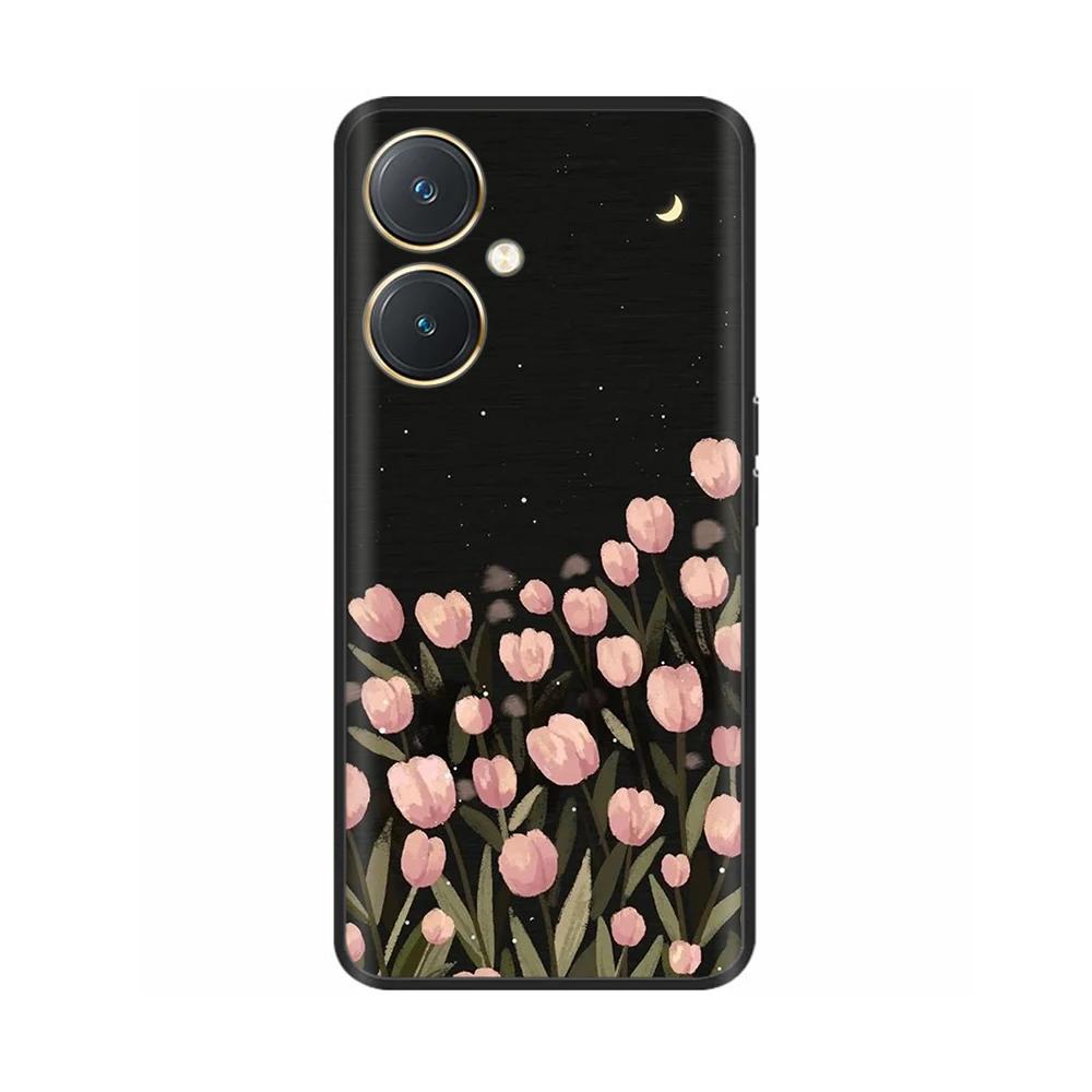 For Vivo Y27 5G Case New Design Soft Cover Slim Case For VivoY27 5G V2302 V2322 Cases Liquid Silicone Fundas For Vivo Y36 5G