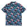 Athletic essential! Short-sleeve Polo with Runner Print, Sporty Casual Wear