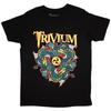 Trivium Dragon Circle Pit T-Shirt Nero Nuovo
