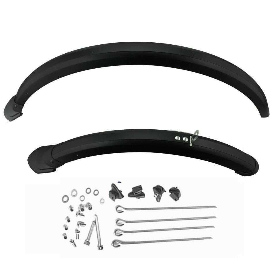 Foldable Electric Bicycle with Full Mudguard, 14"/16"/20" V or Disc Brake, Mud & Tile Removal Board