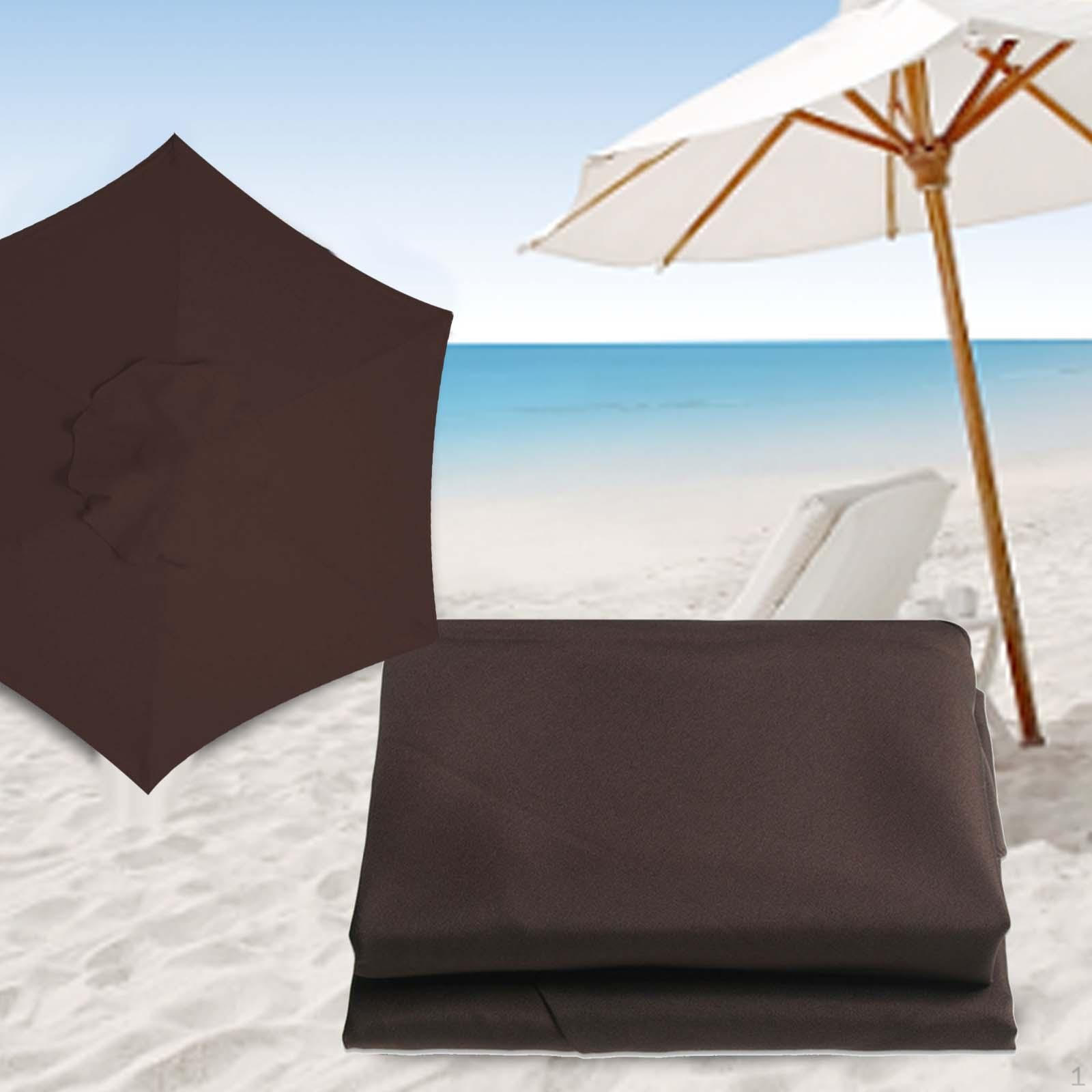 

Патіо Парасолька Верхня кришка Садова колона Тканина Легка парасолька для пляжу 2m 6 Ribs