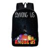 Game Cartoon Design School Bag Lightweight Backpack For Young Students
