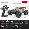 RC Off-Road Car 4WD High Power Brushed Climbing Truck Metal Chassis High Speed Racing Vehicle Remote Control Crawler for Adults