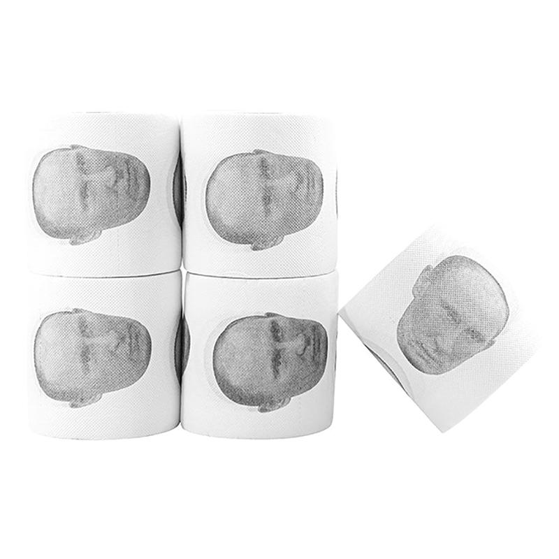 Мягкая Бытовая Дом и Сад Дом и Быт Президент Путин Туалетная бумага Аксессуары для ванной комнаты Туалетная бумага белый
