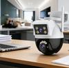Outdoor Home Security Camera | 360° Field of View | AI Detection | Full-Color Night Vision | 24/7 Recording
