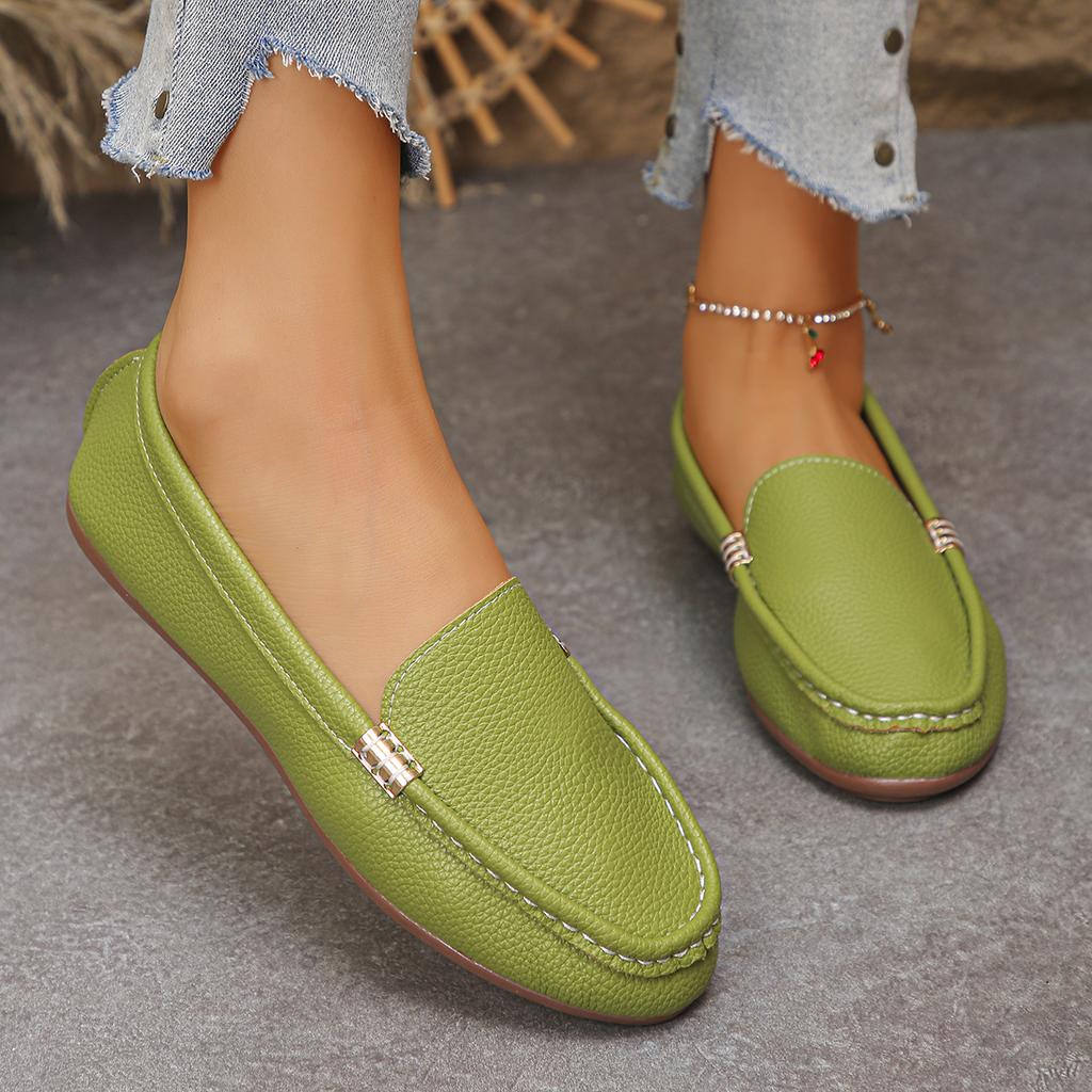 Fashion 2025 New Women Flats Wear-resisting Sneakers Women Fashion Casual Shoes Spring Autumn Loafers Non-slip Soft Flat Shoes for Women