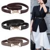 Women's Versatile Thin Leather Belt - Fashionable Ins Style for Jeans