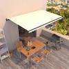 VidaXL Automatic Retractable Awning Patio Awning Balcony Awning Garden Outdoor Patio Window Shading 500x350 3069227