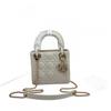 Sheepskin Lingge Dai Fei Bag Women's Fashionable Chain Cross-body High-end Portable Shoulder