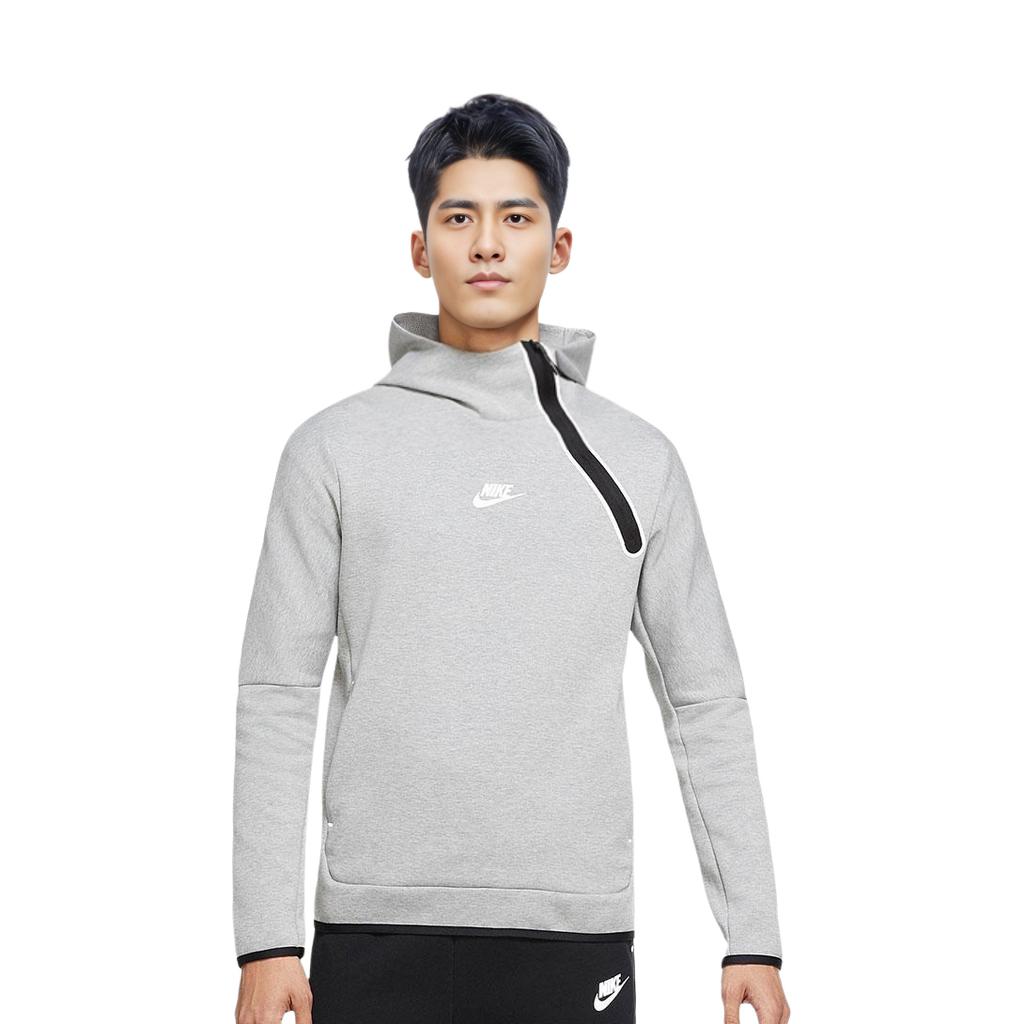 Nike Sweatshirts Men's Gray Hooded Moderate Regular CU4494-063