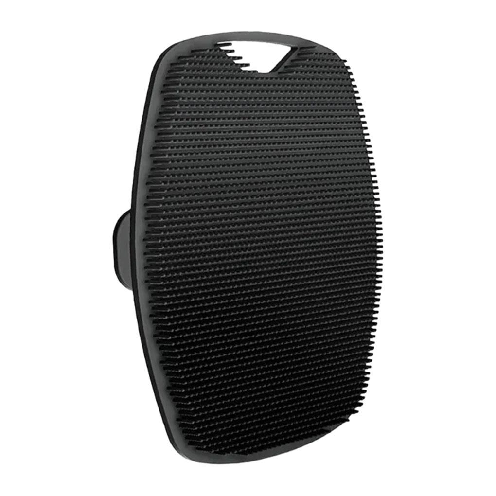 

1pcs Multifunctional Pamper Yourself Exfoliating Silicone Massage Brush Convenient and Practical Easy to Clean Silicone Massage чёрный