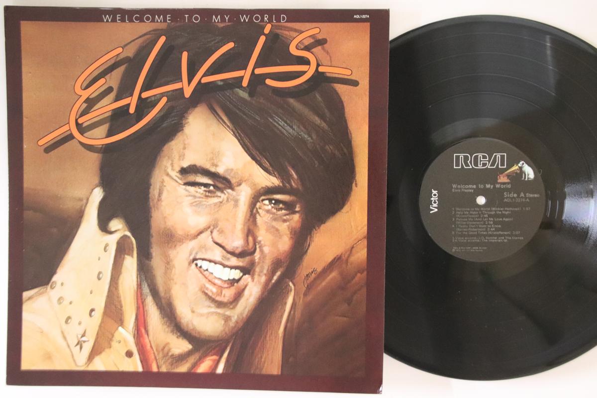 

LP Record ELVIS PRESLEY - Welcome To My World AQL12274 RCA VICTOR 1979 US Rock Used