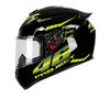 Full Face Motorcycle Helmet Men Women DOT 3C Certified ABS Shell Retro Style Scooter With Clear Visor