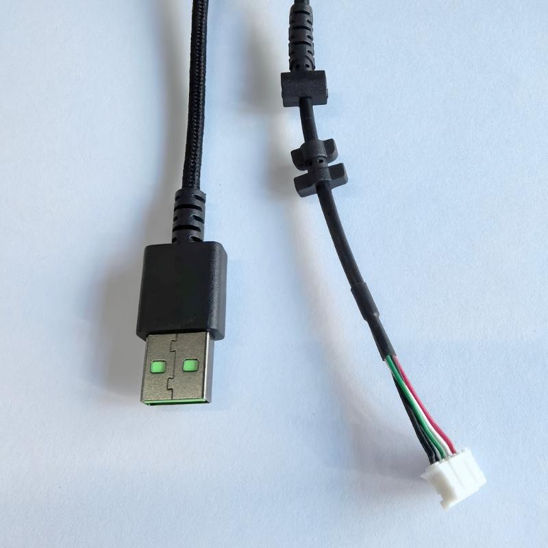 USB-Mauskabel-Ersatz-Reparaturzubehör für Lancehead TE Tournament Edition Gaming-Maus, Schnelle Übertragung