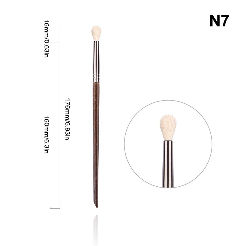 1Pcs Animal Hair Makeup Brush Complete Set Lip Brushes Eyeshadow Brush Soft Makeup Brush Beauty Tools Smudge Brush Single