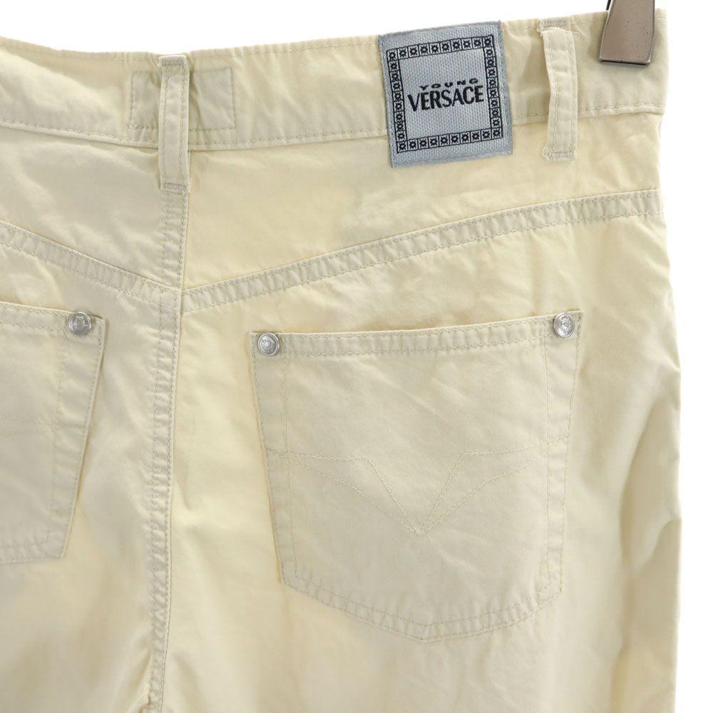YOUNG VERSACE made in Italy Painter Shorts 12 Ivory Kid's Used