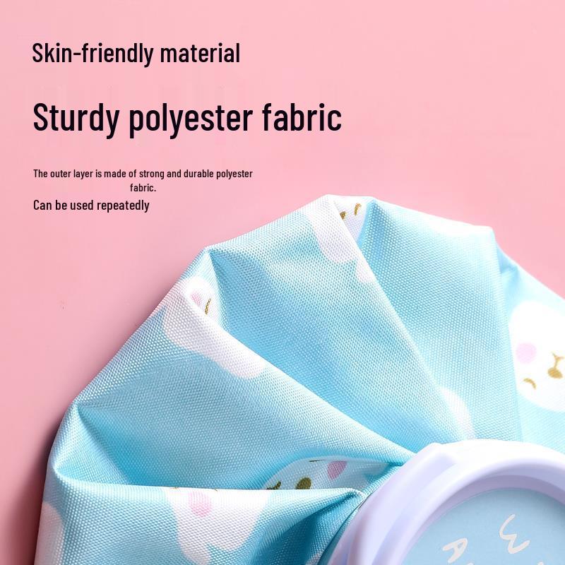 Portable Cold/Hot Compress Pack: Cartoon Fabric Ice Bag for Sprain Physiotherapy & Outdoor Use