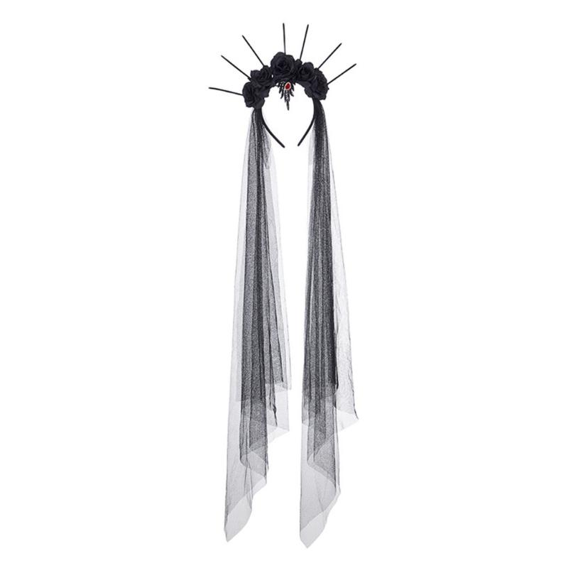 Creative Halloween Costume Headpiece Decorative Women Headbands Stylish Headgears Accessory for Themed Parties