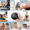 Digital Magnetic Countdown Countup Timer 3-level Volume Adjustment Shower Study Stopwatch for Classroom Cooking Baking Teaching