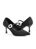 2026 European Style Pointed Toe Stiletto Mary Janes - Lightweight & Comfortable