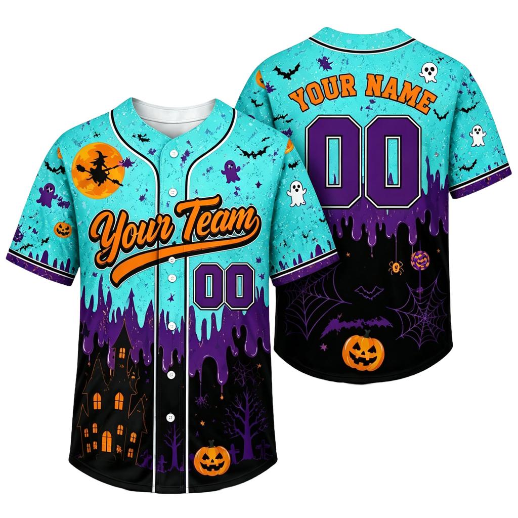 Unisex Custom Baseball for Men, Women and Kids - Halloween Costume Top